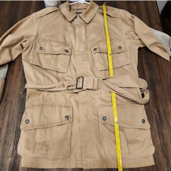 Polo Ralph Lauren multi-pocket belted paratrooper jacket UNISEX - Picture 4 of 8